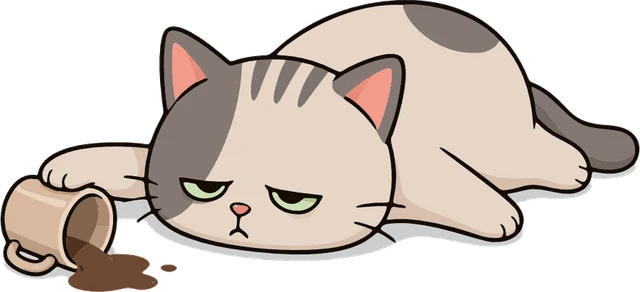 Done for today cat