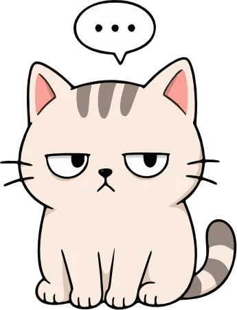 Unimpressed cat