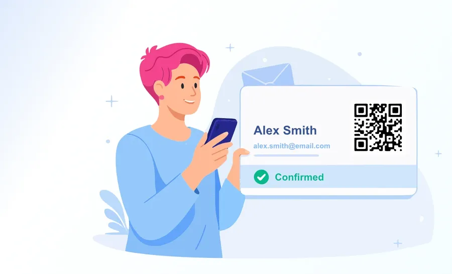 Illustration: Instant confirmation
