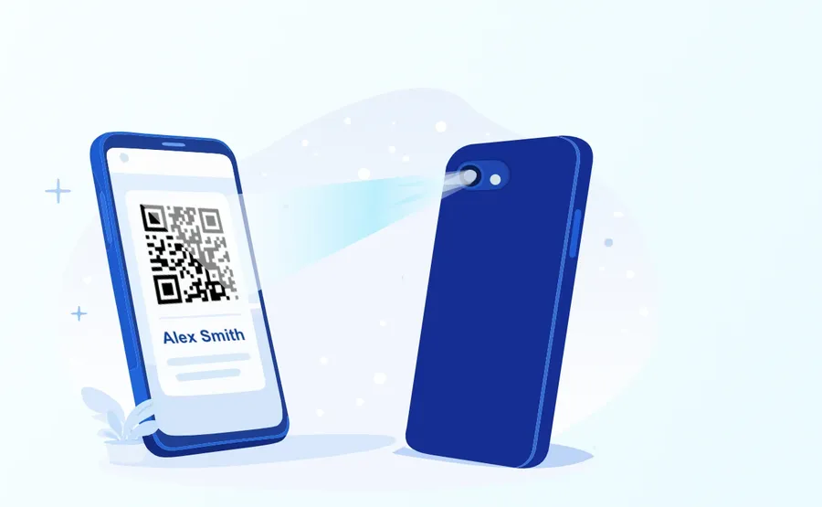 Illustration: QR check-in